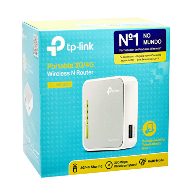 Router Wi-fi Tp-link 3g/4g Portatil Tl-mr3020