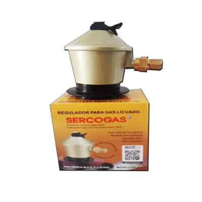 Regulador Gas Sercogas Certificado