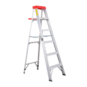 Escalera De Tijera Aluminio 5 Peldaños 1.5mts
