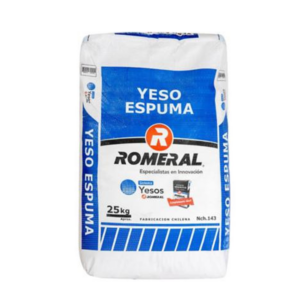Yeso Espuma Romeral 25K