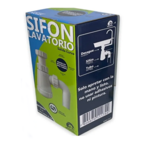 Sifón Lavatorio Curva 32mm - Imagen 1