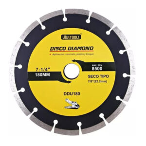 Disco Diamantado Segmentado 7 1/4" 8600RPM - Imagen 1