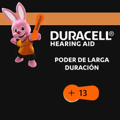 Pila 13 de Audífono Duracell