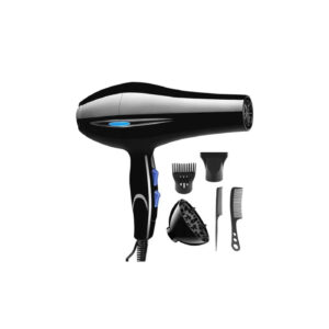 Secador De Cabello Profesional 4 Velocidades 3500w Negro