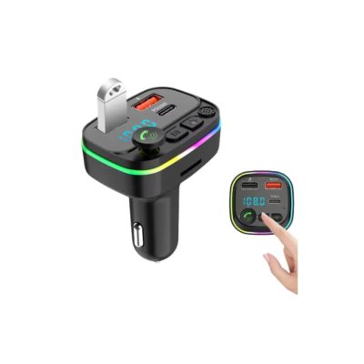 Transmisor FM Bluetooth y USB Manos Libres