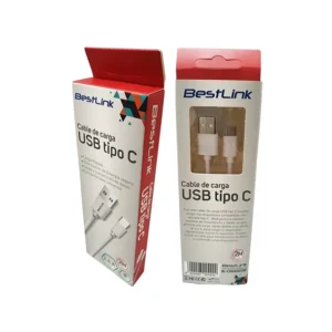 Cable De Carga USB Tipo C Carga Rápida De 2.4amp. 2 Mts - Imagen 1