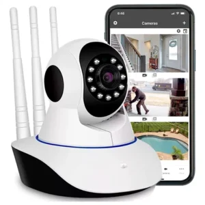 Cámara Seguridad Ip Wifi 360° Visión Nocturna - Imagen 3