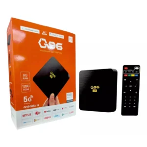 Tv Box Q96 4k Android Tv 8g/128gb - Imagen 1