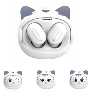 AUDIFONOS BT ROLLING FACE CAT FIDDLER - Imagen 1