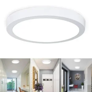 Foco Sobrepuesto Led Redondo 18w 6000K